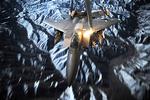 Det var et fly af denne slags, et F-15 fly, der tvang det iranske passagerfly til at gå ned i højde.  Foto: Staff Sgt Aaron Allmon/AARON ALLMON/U.S. Air Force