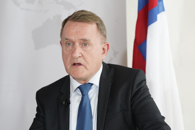 Den færøske udenrigsminister, Jenis av Rana, sagde i november sidste år til Politiken, at man skulle se repræsentationen i Jerusalem som en »de facto anerkendelse af Jerusalem som Israels hovedstad« Foto: Ida Marie Odgaard/Ritzau Scanpix