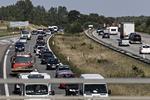 Flere biler på vejene betyder flere uheld.  Foto: Tobias Nicolai/Ritzau Scanpix
