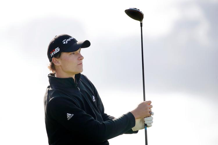 For 64. gang blev en dansker nummer 2 i en European Tour-turnering, da Rasmus Højgaard sluttede 3 slag efter Renato Paratore i British Masters. Foto: Jens Dresling/POLFOTO