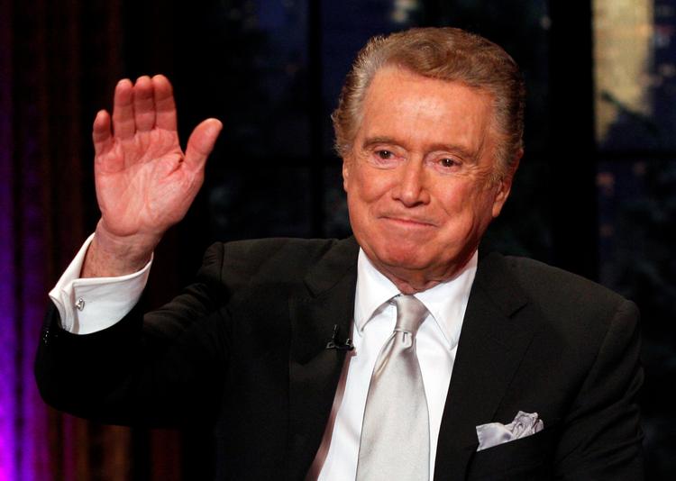 Regis Philbin har ifølge Guinness World Record verdensrekorden for flest timer på tv-skærmen i USA. Foto: Brendan Mcdermid/Ritzau Scanpix