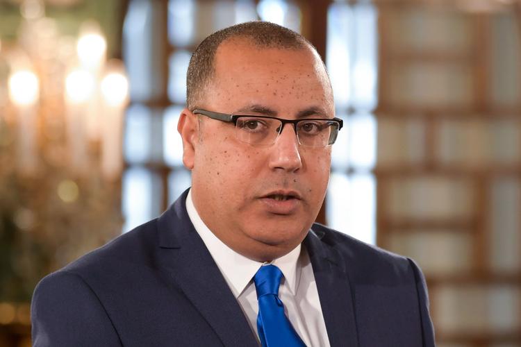 Den nye premierminister Hichem Mechichi har nu en måned til at forsøge at danne regering.  Foto: Fethi Belaid/Ritzau Scanpix