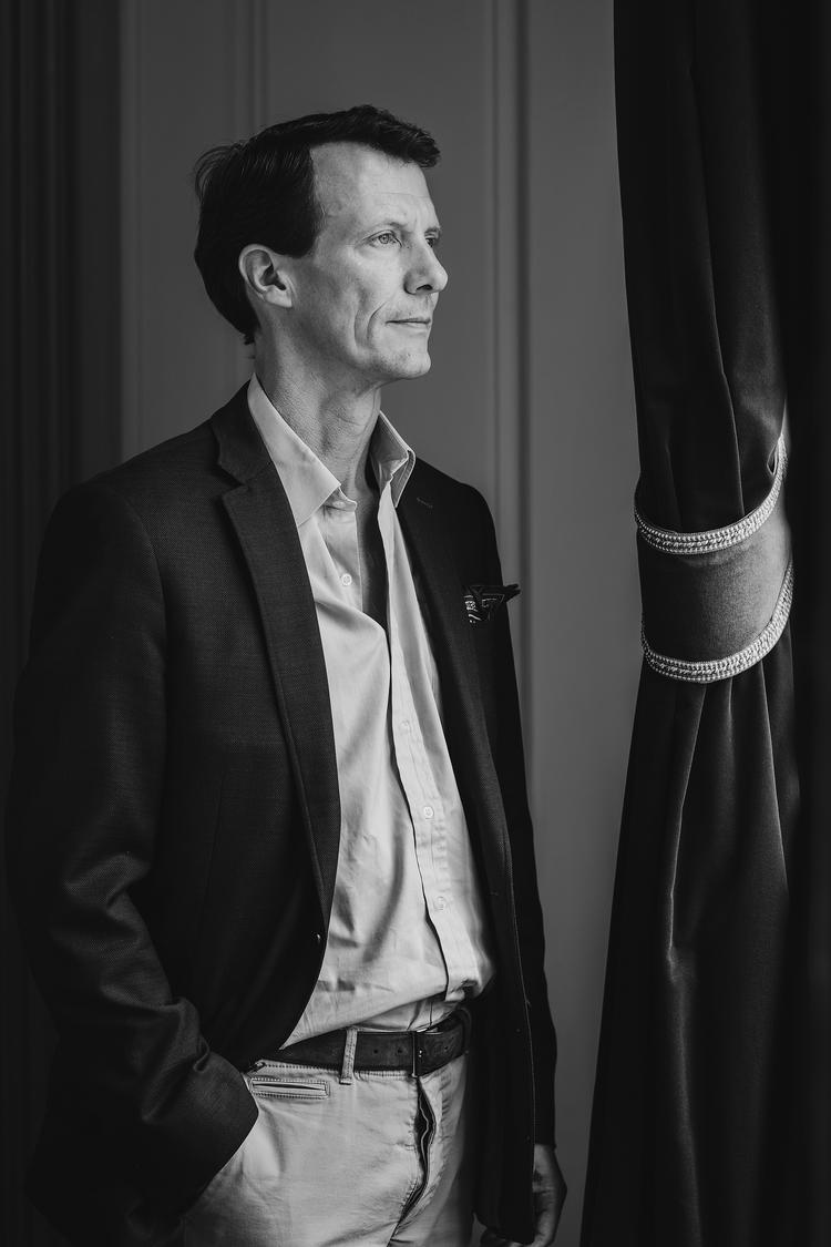 Prins Joachim er fortsat indlagt på det franske hospital, efter at han fik en blodprop fredag. Arkivfoto Peter Hove Olesen