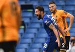 Den rutinerede franske angriber Olivier Giroud har på det seneste vist stor styrke, og søndag scorede han igen for Chelsea, der havde besøg af Wolverhampton. Foto: Daniel Leal-olivas/Ritzau Scanpix