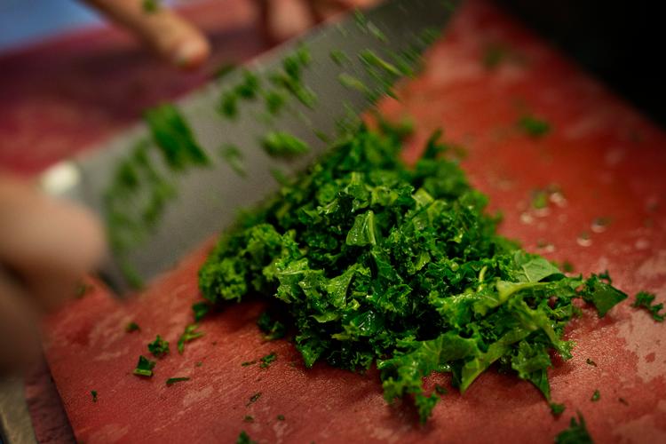 Brug masser af persille, lød Søren Ryges råd til persillesovsen i sidste uge. Foto: Marie Hald/POLFOTO