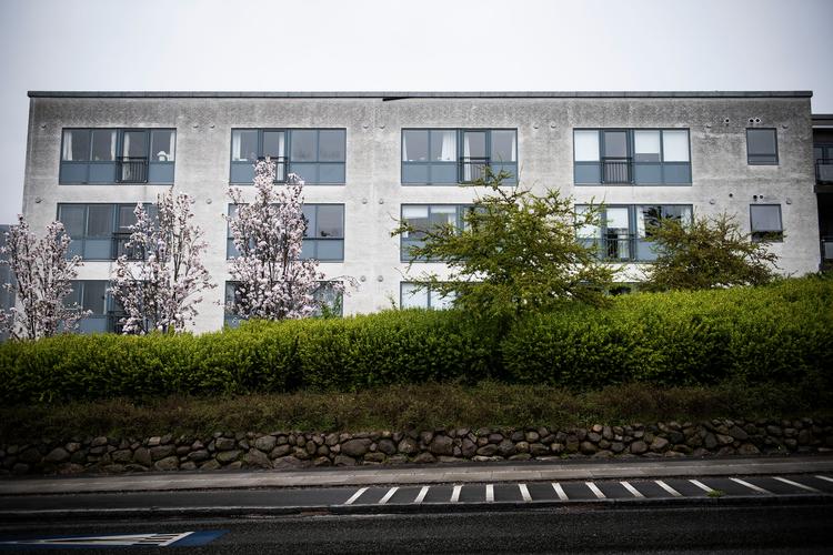 Dokumentaren indeholder skjulte optagelser fra dette plejehjem, Kongsgården i Viby. Foto: Mads Frost/Ritzau Scanpix