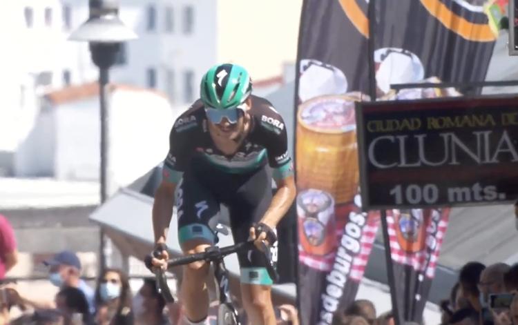 Østrigen Felix  Grossschartner på vej mod etapesejren i Vuelta a Burgos. 