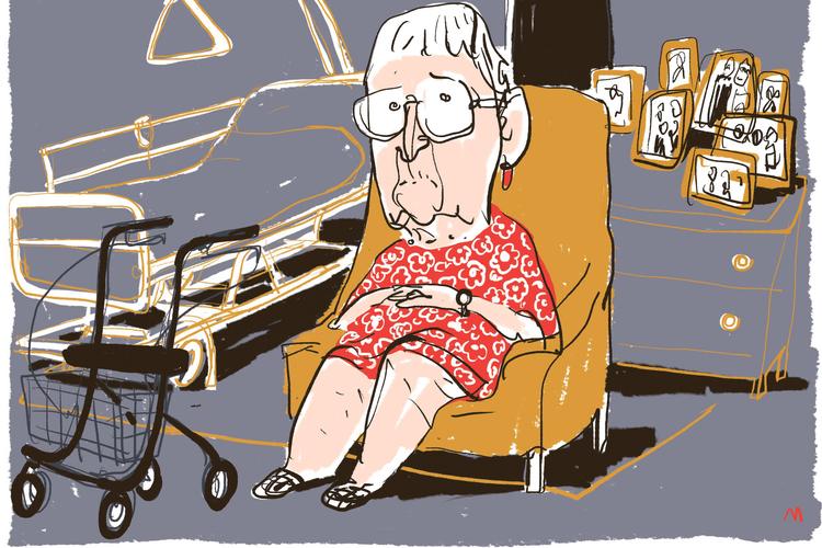 Arkivtegning Mette Dreyer