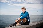     Troels Bech fotograferet på havnen i Esbjerg.   Foto: Christer Holte