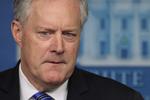 Stabschef i Det Hvide Hus Mark Meadows slog søndag fast, at præsident Donald Trump ikke ønsker at få præsidentvalget 3. november udskudt, som et tweet i sidste uge ellers lod ane. Foto: Alex Wong/Ritzau Scanpix