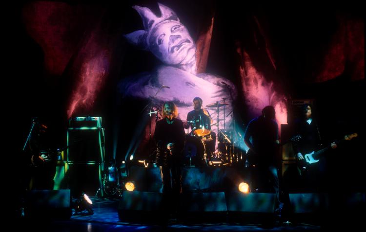 Da Mark Lanegans band Screaming Trees optrådte på det engelske musikprogram 'Later... with Jools Holland' i november 1996 var helt væk på heroin. Kort tid senere røg han på afvænning. Det reddede hans liv. Arkivfoto: Andre Csillag/Shutterstock
   Foto: Andre Csillag/shutterstock/Ritzau Scanpix