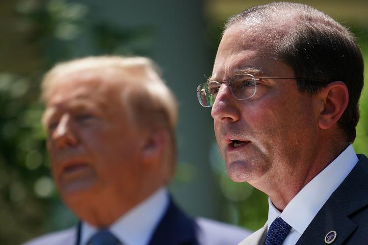 Der er næppe tvivl om, at Trump bevidst ønsker at provokere Kina ved at sende sin sundhedsminister, Alex Azar, til Taiwan. Foto: Mandel Ngan/Ritzau Scanpix