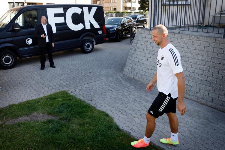 Kamil Wilczek er nomade i fodboldens verden og har nu slået lejr i FCK. Foto: Jens Dresling/POLFOTO