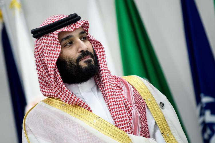 Saudi-Arabiens kronprins, Mohammed bin Salman, mistænkes også for at stå bag drabet på den systemkritiske journalist Jamal Khashoggi i 2018 i på det saudiske konsulat i Istanbul i Tyrkiet. Foto: Brendan Smialowski/Ritzau Scanpix