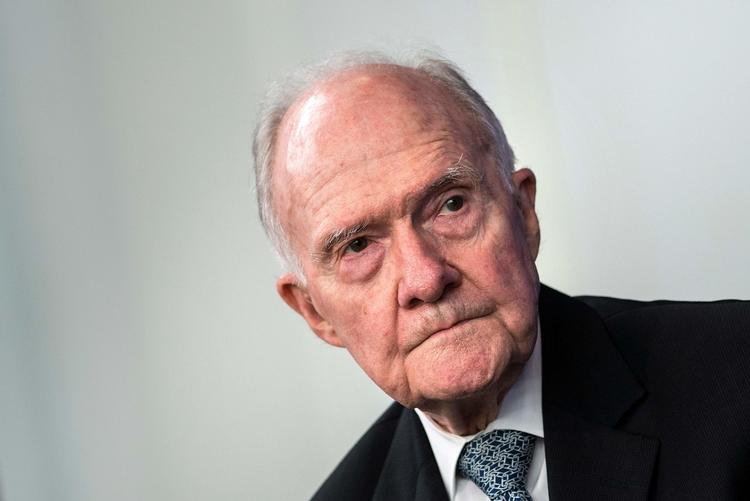 Brent Scowcroft er den eneste i USA's historie, der har været national sikkerhedsrådgiver for to præsidenter. Han er død som 95-årig. Foto: Brendan Smialowski/Ritzau Scanpix