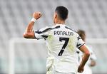 2 mål af Cristano Ronaldo var for lidt for Juventus. Foto: Massimo Pinca/Ritzau Scanpix