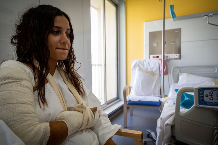 Sarine Dermesrobian føler, at hun overlevede, fordi hun råbte, at hun ikke ville dø.  