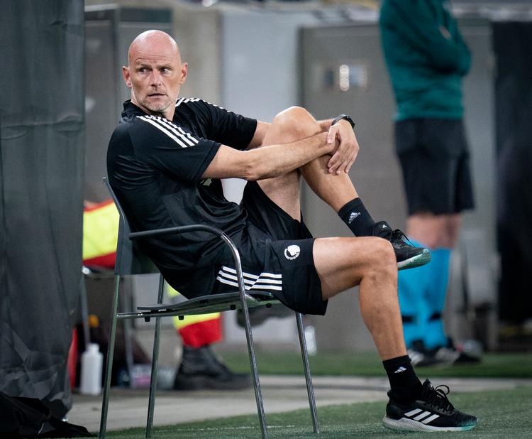     FCKs Cheftræner Ståle Solbakken under E   Foto: Liselotte Sabroe/Ritzau Scanpix