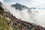Tour de France på Tourmalet er en folkefest der tiltrækker tusindvis af tilskuere. Foto: A.S.O.Alex Broadway