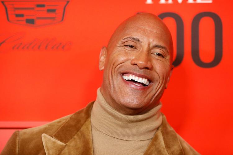 Over en halv milliard kroner. Det er, hvad 'The Rock' har skovlet hjem  på et år.  Foto: Andrew Kelly/Ritzau Scanpix