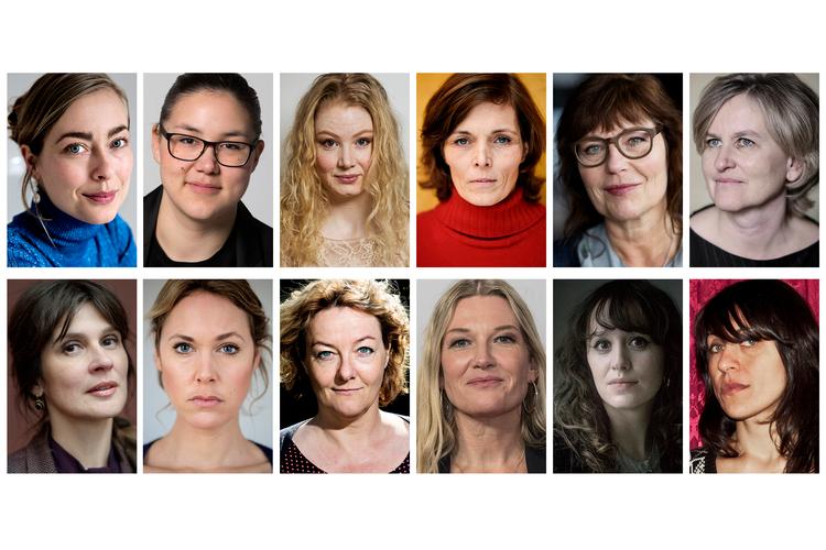 Blandt de kvinder, der udkommer til efteråret, er (øverst fv.) Caroline Albertine Minor, Niviaq Korneliussen, Sanne Søndergaard, Anne Lise Marstrand-Jørgensen, Nikoline Werdelin, Ida Jessen, Birgithe Kosovic (nederst fv.), Josefine Klougart, Lotte Garbers, Anne-Grethe Bjarup Riis, Olga Ravn, Nadia Josefina El Said Foto: Martin Lehmann, Finn Frandsen, Stine Bidstrup, Peter Hove Olesen, Jacob Ehrbahn, Miriam Dalsgaard, Emma Sejersen, Nanna Navntoft, Jacob Ehrbahn, Mogens Flindt, Miriam Dalsgaard, Sigrun Gudbrandsdottir