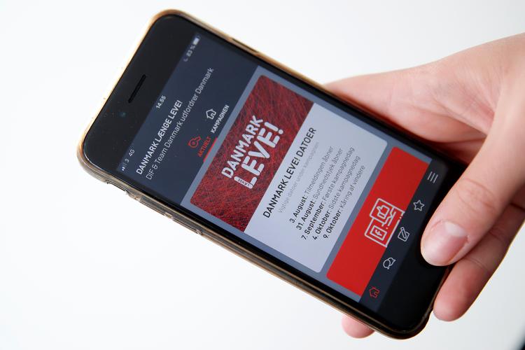 Håbet er, at digital sundhedskampagne fra Team Danmark skal give massive mængder af statistik, som kan forbedre folkesundheden.  Foto: Jens Dresling/POLFOTO