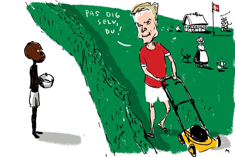 Arkivtegning Mette Dreyer