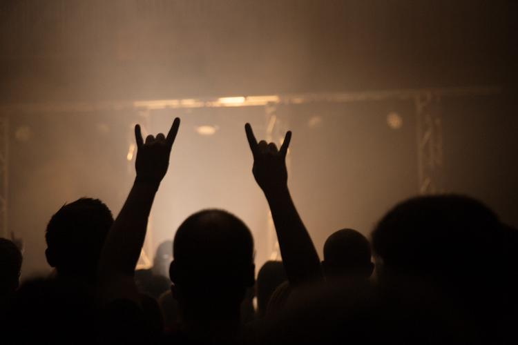 Koncerter som sidste års, hvor rockbandet Solbrud spillede i Langenæs Kirke, og publikum stod tæt, går ikke nu, og derfor bliver der ingen Aarhus Festuge i år.   Foto: Benjamin Nørskov/POLFOTO