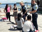 Politiet er ekstra opmærksom på hotspots. Her ses Nordhavn, der lukkede ned, da der var for mange samlet på et sted. Foto: Per Munch