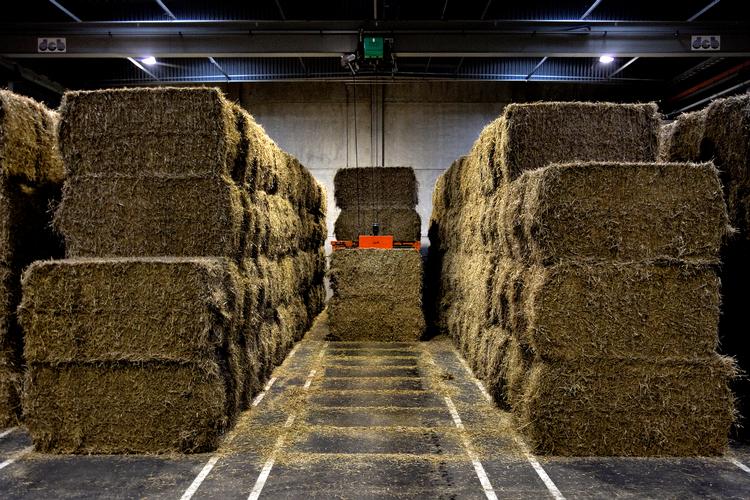 Biomasse fra bl.a. halm -- her hos biobrændstofproducenten Inbicon i Kalundborg -- er en af de løsninger, politikerne bør nærstudere for at skære kraftigt i drivhusgasudslip fra landbrug og transport. De klimaaftaler, der allerede er indgået giver kun en lille del af besparelserne mod det danske klimamål.  Foto: Jacob Ehrbahn/POLFOTO