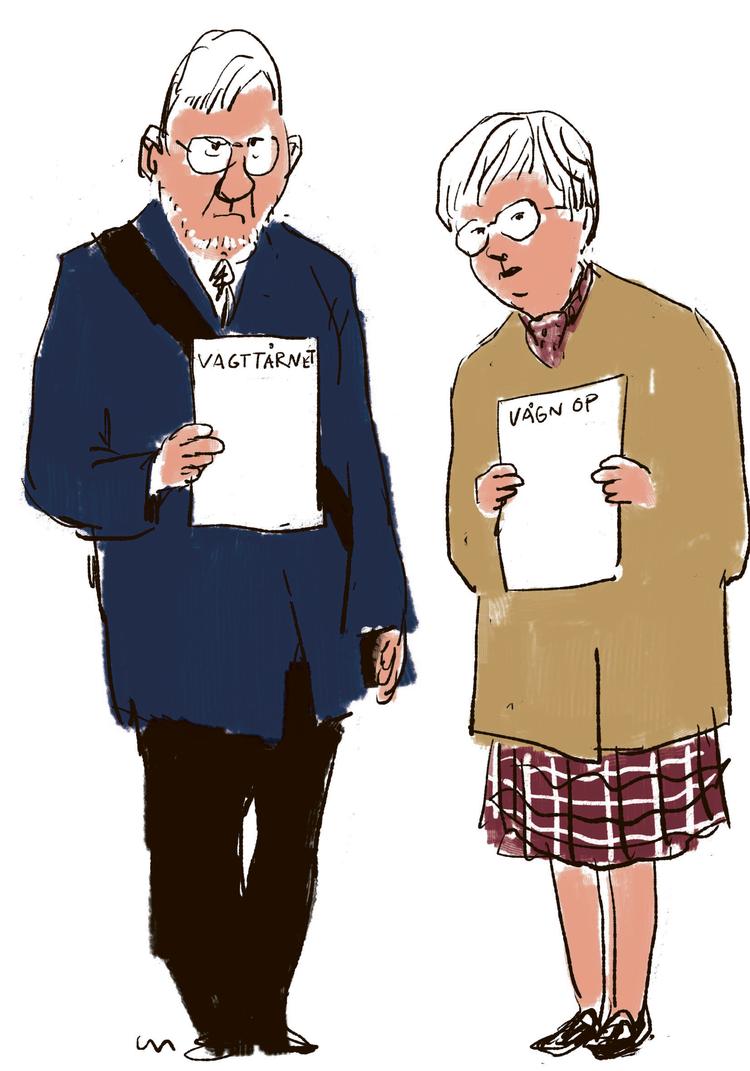 Arkivtegning Mette Dreyer