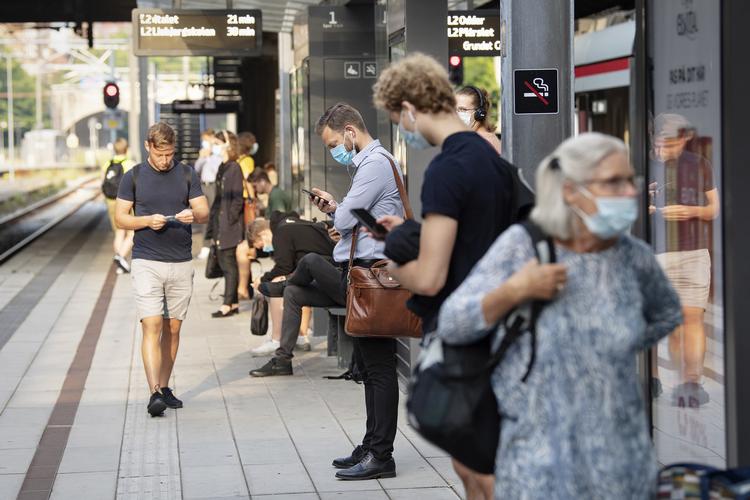 Aarhus er den by i Danmark, som er ramt af den største smittestigning.  Foto: Bo Amstrup/Ritzau Scanpix