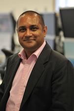 Sanjay Shah - taler for første gang i næsten fem år.. Foto: B1