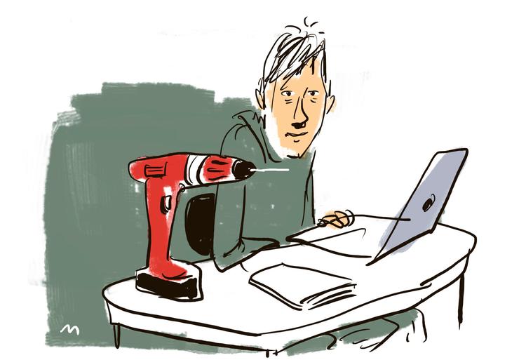 Arkivtegning Mette Dreyer