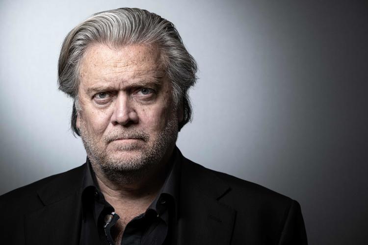 Steve Bannon er anholdt for at have brugt flere hundrede tusinde donorers bidrag til at dække personlige udgifter i stedet for til at bygge Trumps grænsemur til Mexico, som de var blevet lovet. Foto: Joel Saget/Ritzau Scanpix