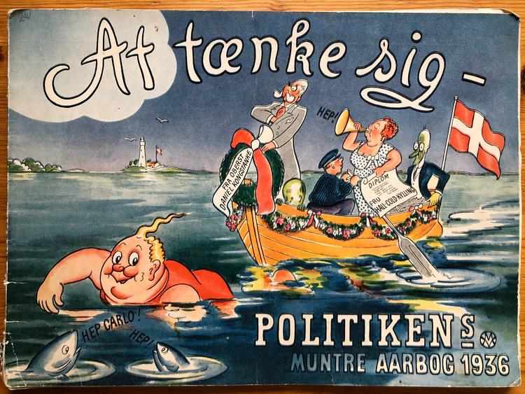 ATS' årshæfte for 1936 e, muntert og skarpt med masser af stikpiller til tidens dårskab. Lige som nu.  