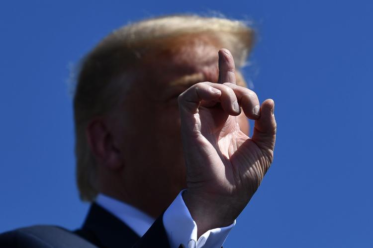 Facebookmedarbejdere i Silicon Valley forbereder sig ifølge anonyme kilder til The New York Times på, at den amerikanske præsident bruger platformen til at delegitimisere valgresultatet. Foto: Brendan Smialowski/Ritzau Scanpix