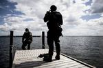 Marinestation Kongsøre i Odsherred gør ikke meget væsen af sig, men militæranlægget huser nogle af dansk militærs mest toptrænede soldater - de danske frømænd. Netop  Frømandskorpset har været centrum for et af Forsvarets møgsager. Sidste år oplyste Forsvaret, at der var mistanke om vennetjenester og embedsmisbrug i Frømandskorpset. Foto: Ditte Lysgaard Holm/POLFOTO