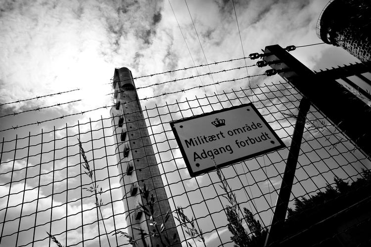 FE's lyttestation på Bornholm. Foto: Finn Frandsen/POLFOTO