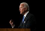 Samtidig med Trumps nomineringstale sætter Joe Biden ekstra skub i sin valgkamp. Foto: Olivier Douliery/Ritzau Scanpix