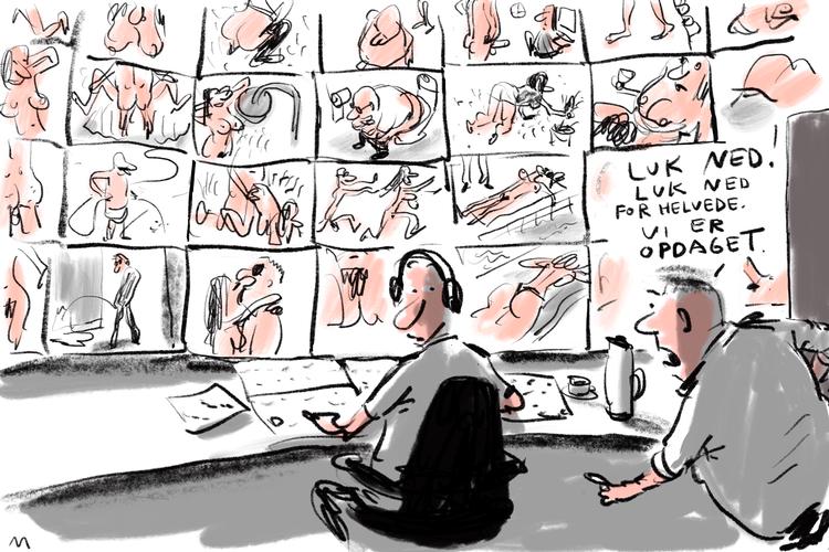 Tegning Mette Dreyer