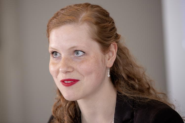   Landsformand Isabella Arendt kan glæde sig over at Kristendemokraterne nu er godkendt og opstillingsberettiget til næste folketingsvalg. Foto: Miriam Dalsgaard/POLFOTO