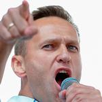 Aleksej Navalnyj under en demonstration i 2019.  Foto: Maxim Zmeyev/Ritzau Scanpix