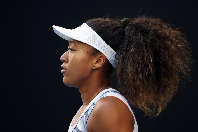 Den tidligere US Open- og Australian Open-vinder Naomi Osaka mener, der er vigtigere ting at tage sig til USA end at se hende spille tennis. Foto: David Gray/Ritzau Scanpix