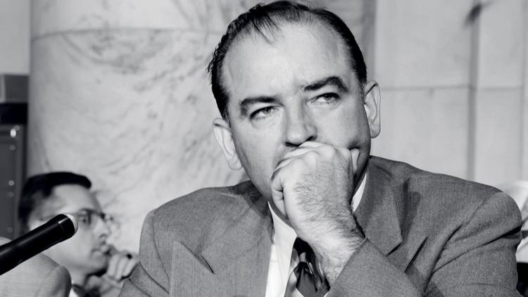 Den republikanske senator og dommer Joseph McCarthy skabte uden skyggen af dokumentation en omfattende frygt for, at Den store fjende, som hed Ivan, ville The American Way of Life til livs.  Foto: NPR/DR