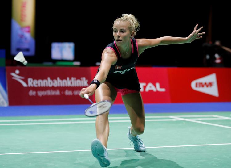 Mia Blichfeldt og resten af den danske elite ser ud til at få et meget travlt efterår med ketsjer og fjerbold.  Foto: Arnd Wiegmann/Ritzau Scanpix