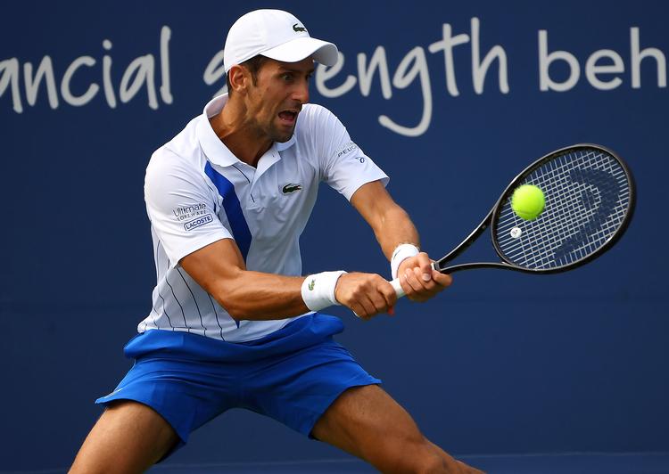 Novak Djokovic demonstrerer storform ved turneringen Western &amp; Southern Open i New York.  Foto: Robert Deutsch/Ritzau Scanpix