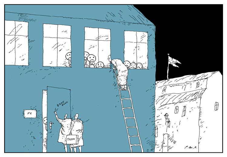 Tegning Per Marquard Otzen