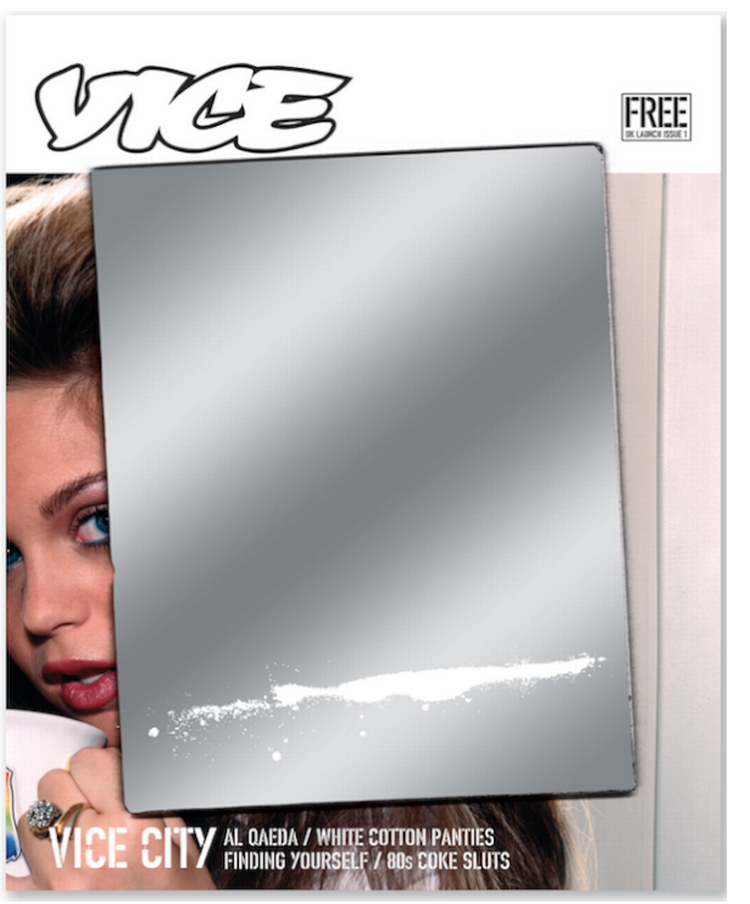 Magasinet Vice blev en global milliardforretning på at gøre alt det, der var forbudt. Som at sætte kokain på forsiden i 2002. Det var ikke alle ansatte, der kunne navigere i et rum uden grænser. Foto: Vice Media Group