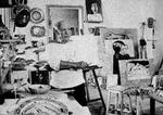Pablo Picasso i sit atelier i Vallauris, Frankrig. Her i 1953. Foto: Uncredited/Ritzau Scanpix